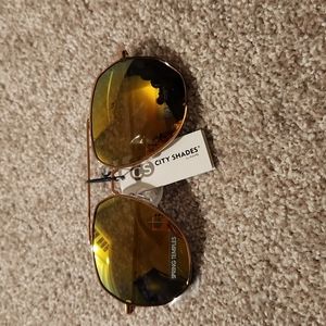 Yellow/Green Tint Sunglasses